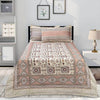 Prime Border Red 4 Pillow Multani Bedsheet Set - Khan Tex