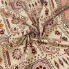 Prime Border Red 4 Pillow Multani Bedsheet Set - Khan Tex