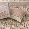 Prime Border Red 4 Pillow Multani Bedsheet Set - Khan Tex