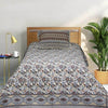 White Rose Multani Bed Sheet Set - Khan Tex