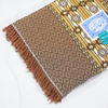 Zircon Brown Multani Bed Sheet Set - Khan Tex