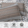 Zircon Grey Multani Bedsheet - Khan Tex