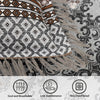 Zircon Grey Multani Bedsheet - Khan Tex