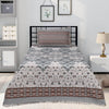 Zircon Grey Multani Bedsheet - Khan Tex