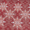 Zircon Red Multani Bed Sheet Set - Khan Tex