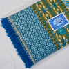 Zircon Sky Blue Multani Bed Sheet Set - Khan Tex